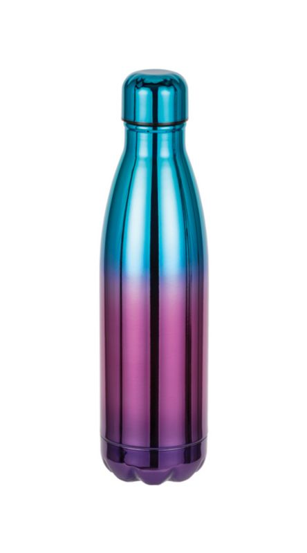 Butelka termiczna 500 ml niebiesko-różowa