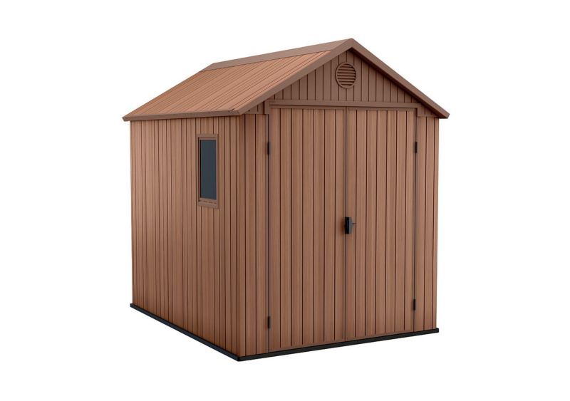 Domek narzędziowy Keter Darwin 6x8 do ogrodu Brąz, 1 szt.