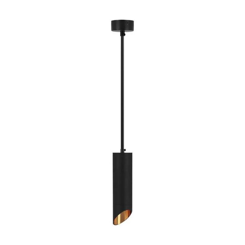 Lampa wisząca V-TAC Vt-975 czarna wym: 140 x 5,5 x 5,5 cm 1xGU10 x 1 szt.