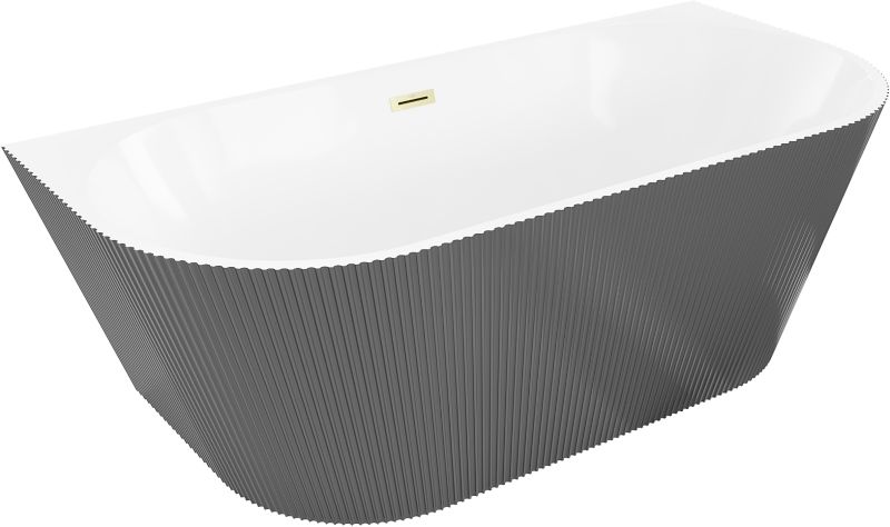 Wanna przyścienna Mexen Oris Biały/Szary 170x80 cm 1 szt.