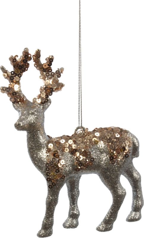 Renifer zawieszka brokatowa MAG