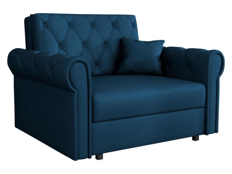 Kanapa rozkładana MIRJAN 24 Viva Roma I ciemny szafir 1 szt.