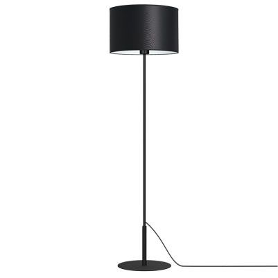 Lampa podłogowa stojąca Luminex Arden czarny mat-biała 1 x E27 x 15W wym: 150 x 40 x 40 cm - 1 szt.