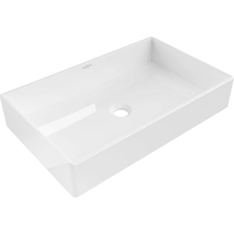 Umywalka nablatowa Mexen Goya biała 60x37 cm 1 szt.
