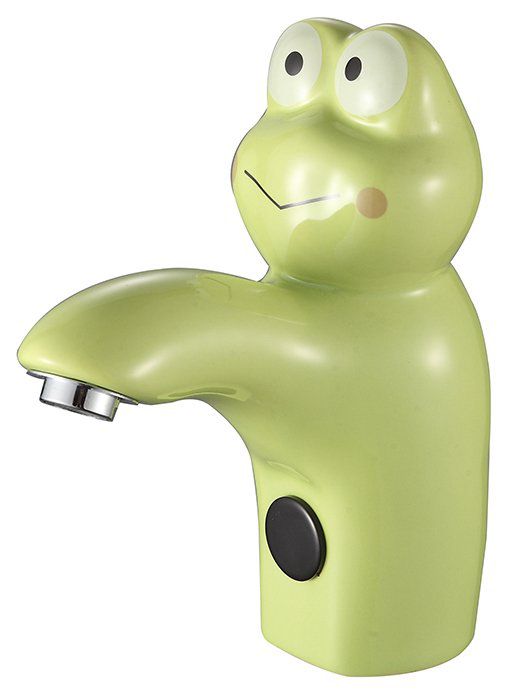 Bateria umywalkowa Sapho ceramiczna stojąca 6V DC 4xAA z czujnikiem ruchu żaba 1szt