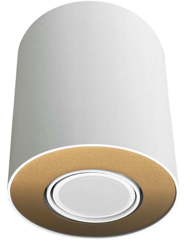 Spot Nowodvorski Lighting Set biało-złoty 1 x GU10 x 10W IP20 wym: 10 x 10 cm - 1 szt.