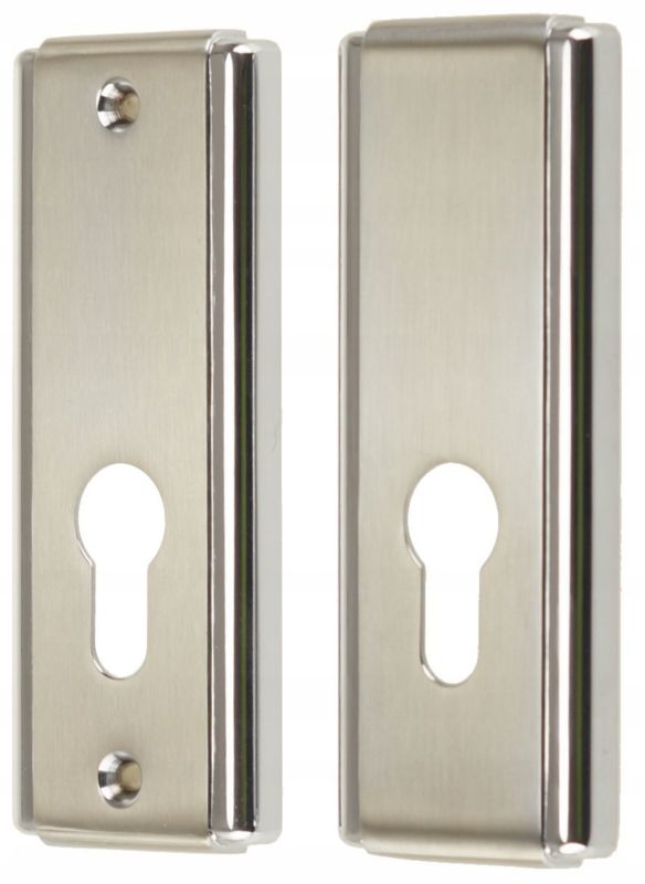 Szyld FEINZ Zewnętrzny Drzwiowy Długi Na Wkład 105 Mm Nikiel Chrom 1 szt.