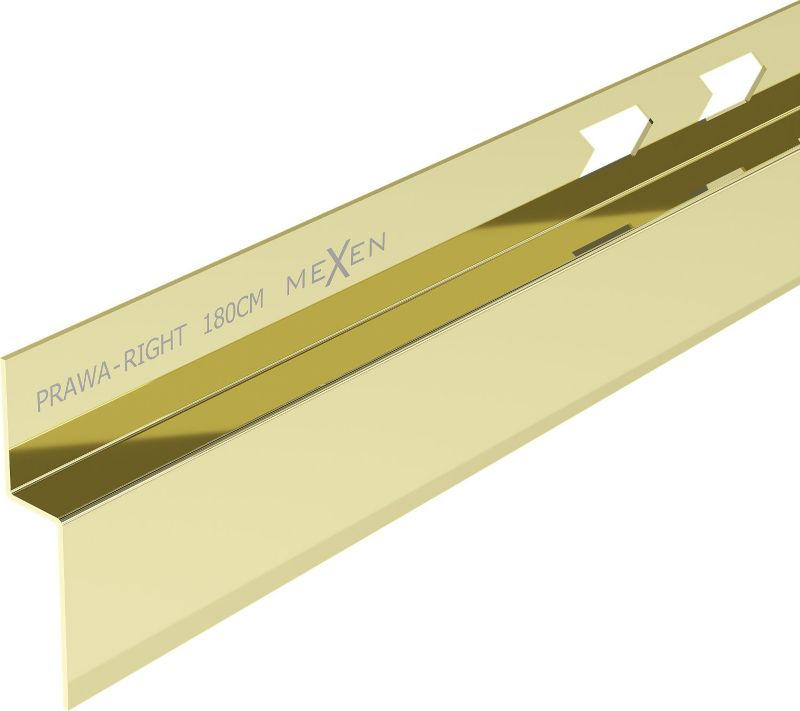 Listwa spadkowa Mexen Line-B złota 180 cm 1 szt.