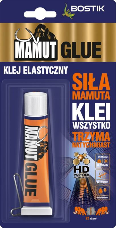 Klej elastyczny Bostik Mamut Glue biały 25 ml
