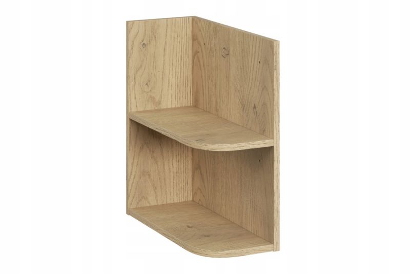 Regał łazienkowy Furnidea 20x50 cm dąb Cremona narożny Dalia 1 szt.