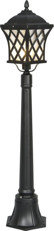 Lampa ogrodowa stojąca Nowodvorski Lighting Tay czarna 1 x E27 x 60W IP23 wym: 112 x 18 x 18 cm - 1 szt.