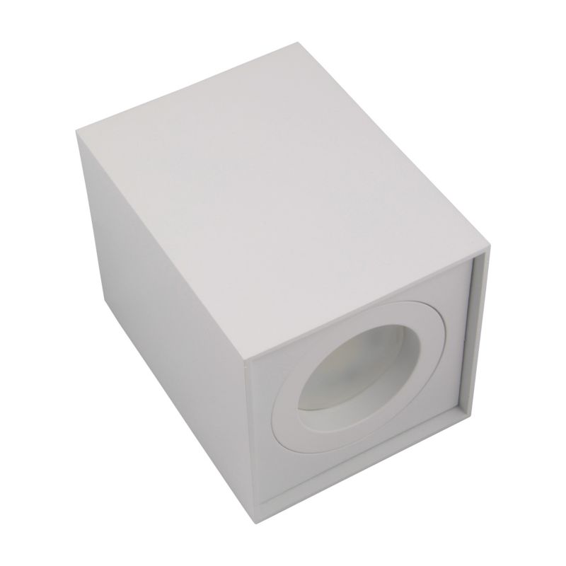 Oprawa natynkowa GU10 LED MasterLED 83x83x110 mm IP20 spot sufitowy biały 1 szt.