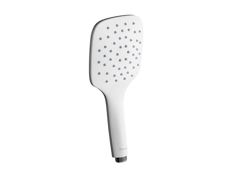 Słuchawka prysznicowa Ravak AIR 959.10CR/WH 1 funkcyjna 120 mm biała 1szt