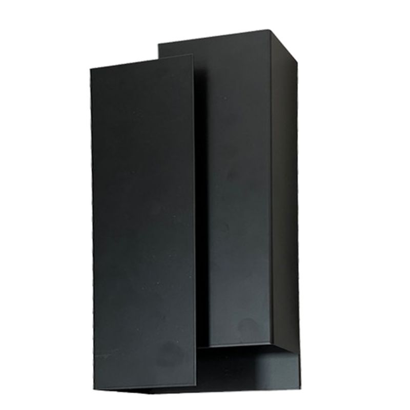 Kinkiet ścienny Luminex Wall czarny mat styl minimalistyczny 2 x G9 x 8W IP20 wym: 28,5 x 14,5 x 7,5 cm - 1 szt.