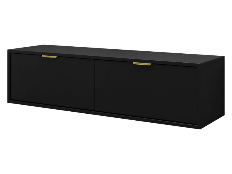 Szafka RTV MIRJAN 24 Senna 140 czarny 1 szt.