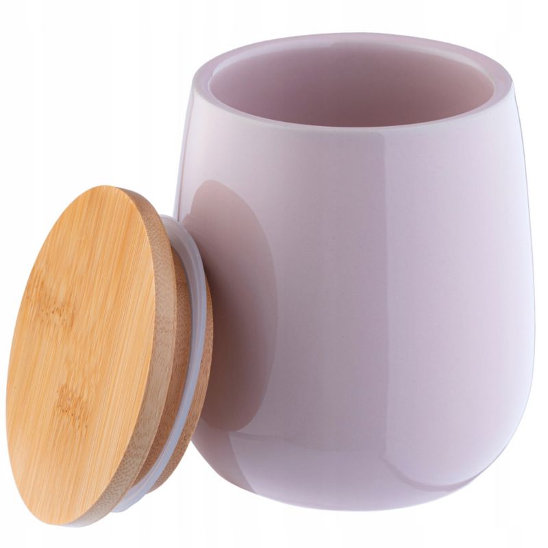 Pojemnik KADAX Na Waciki Płatki Kosmetyczne Pudełko Różowy 1 szt.