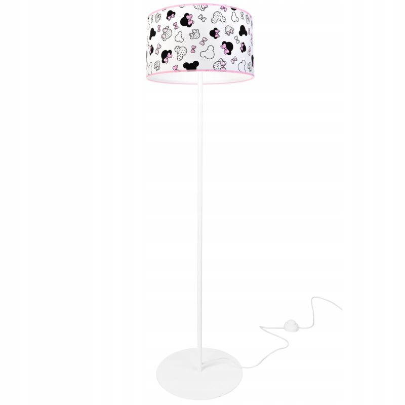 Lampa połogowa stojąca Light Home LH Minnie 3x E27 60W różowy 1szt