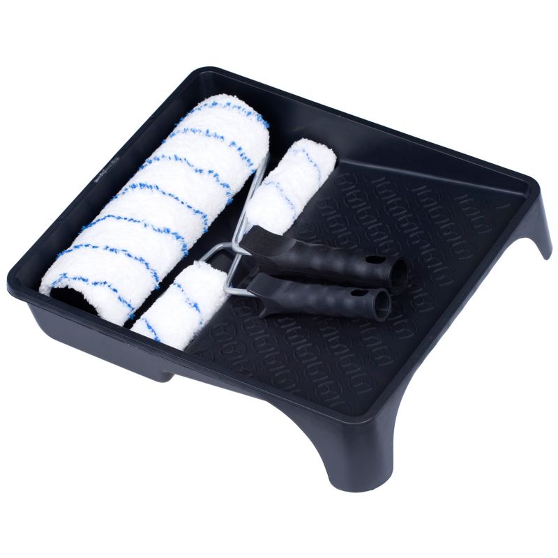 Zestaw malarski FAVORITE, BIG nr 2, wałek Mikrofibra 25 cm, do farb ceramicznych, akrylowych, lateksowych, 6 elementów