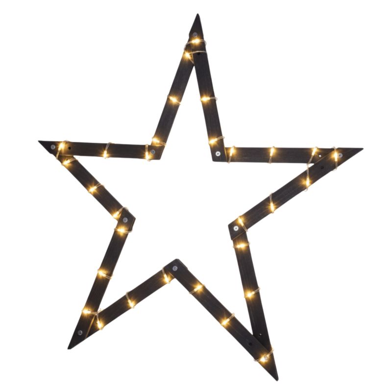 Gwiazda zawieszana świąteczna MODO24 szybki montaż CZARNA 139 cm ModoStar 1 szt.