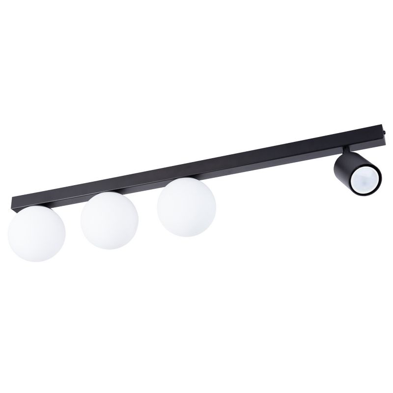 Oprawa sufitowa Sigma Lighting Tavira czarno-biały 4 x G9+GU10 x IP20 wym: 18 x 80 x 12 cm - 1 szt.