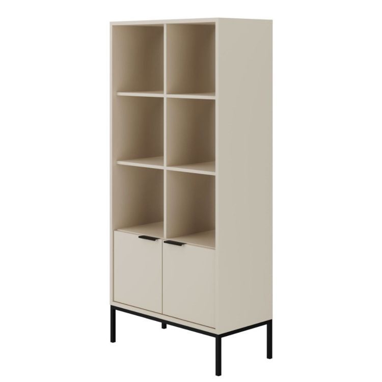 Regał Kocot Meble AUSTIN kaszmir/czarny 1 szt.