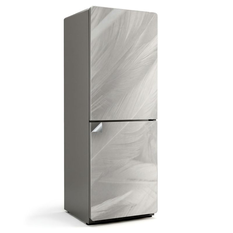 Folia Ozdobna Na Lodówkę Wallfluent 70x190 cm Delikatne pióra w ruchu 1 szt.