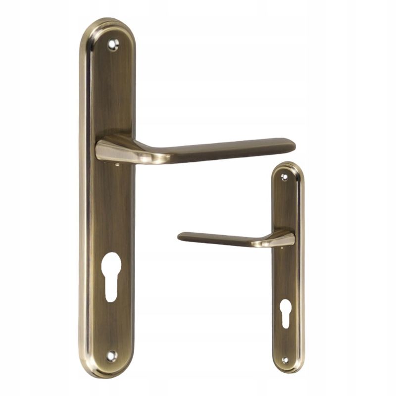 Klamka FEINZ Drzwiowa 72Mm Wkład Patyna Fiona Zestaw 1 szt.