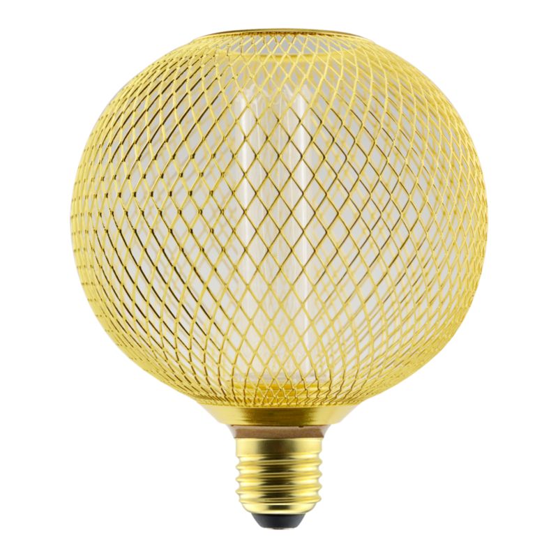 Żarówka LED Jacobsen G125 E27 230 lm 1800 K złota