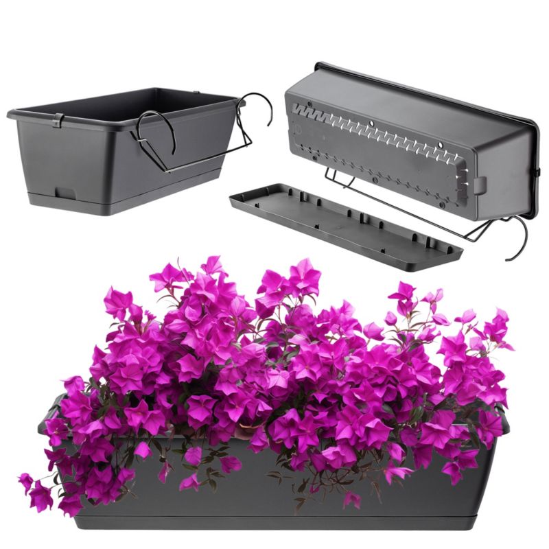 Doniczka Balkonowa KADAX Skrzynka 60cm Z Uchwytami 1szt.