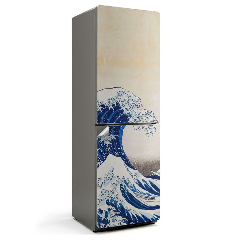 Folia Ozdobna Na Lodówkę Wallfluent 60x190 cm Wielka fala w Kanagawie 1 szt.