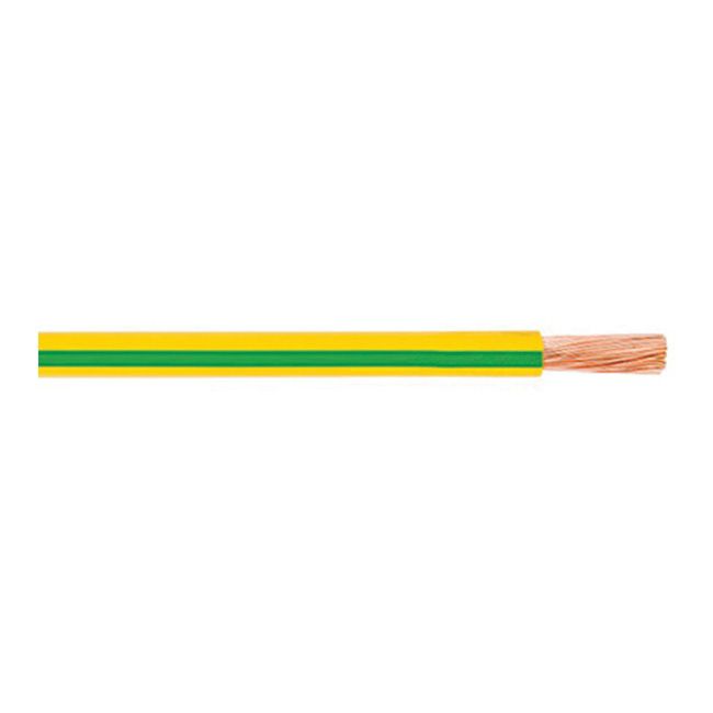 Przewód instalacyjny AKS Zielonka LgY 2,5 mm2 450/750 V żółto-zielony 1 mb