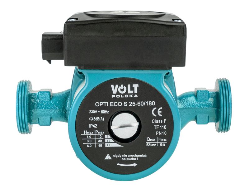 Pompa obiegowa VOLT POLSKA do wody OPTI ECO 25-60/180 45W 1szt.