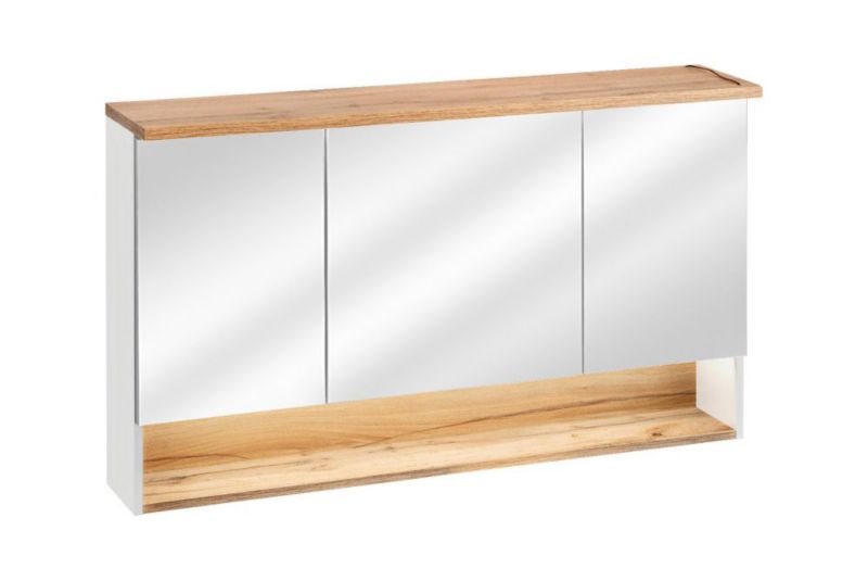 Szafka Comad łazienkowa BAHAMA 843 120 cm biała z lustrem 1 szt