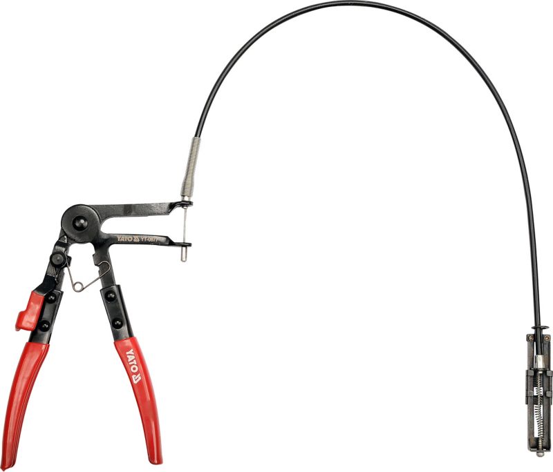 Szczypce z linką do opasek zaciskowych Yato