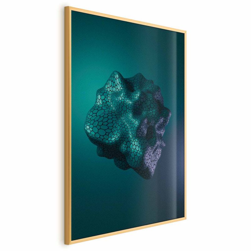 Plakat Artgeist Gamma 60x90 cm z ramą złotą 1 szt