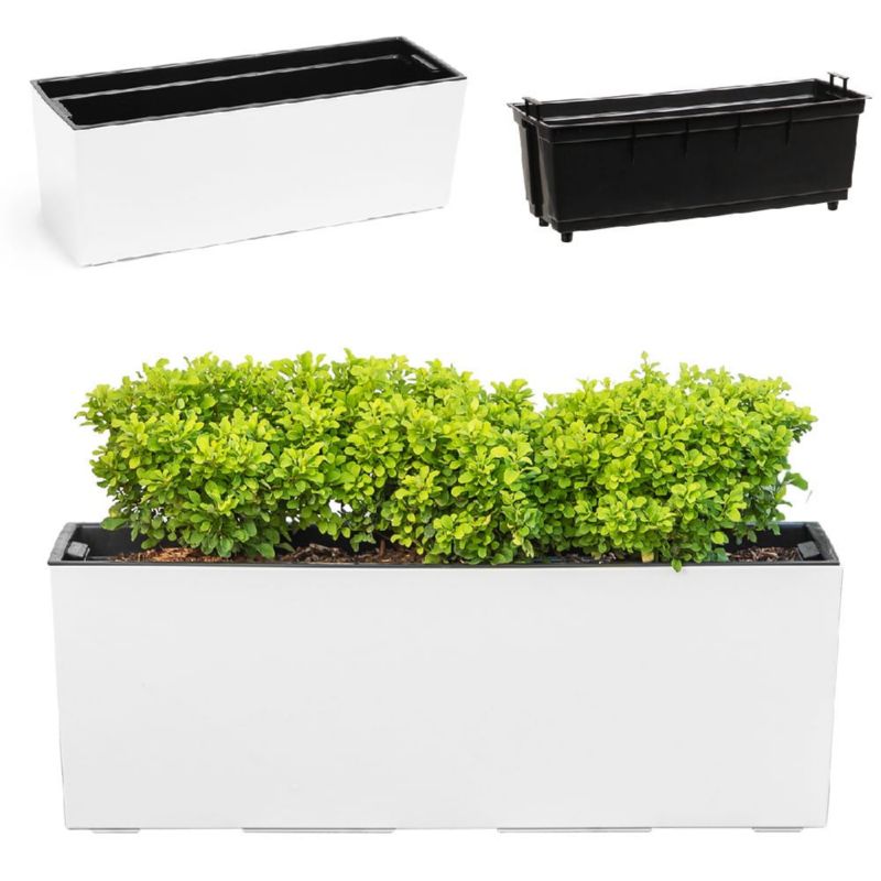 Kwietnik BEGONIA 190x560 - biały LA556-05 lamela