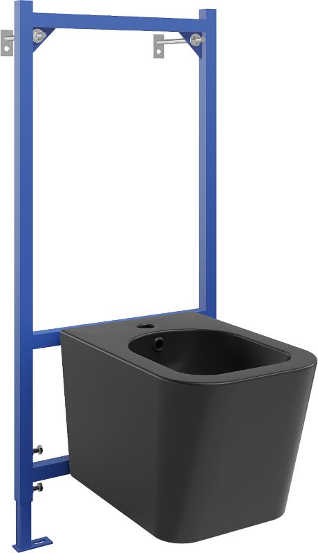 Zestaw podtynkowy bidetowy Mexen Teo czarny mat 51 cm 1 szt.