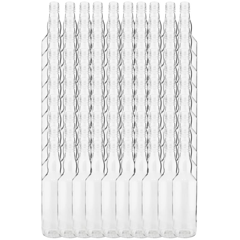 Butelki szklane MODO24 500 ml na soki nalewki i syropy fi 28 bez nakrętek 100 szt.