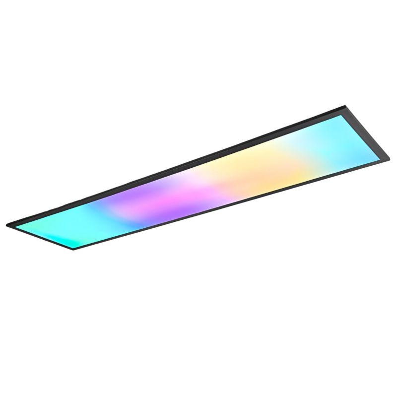 Plafon RL Beta czarny-multikolor LED 31W 2700K-6500K 3600lm IP20 wym: 5,5 x 119,5 x 29,5 cm metal - 1 szt.