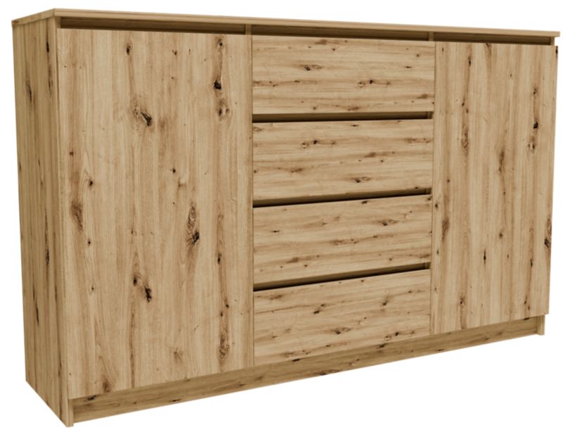 Komoda Matkam szafka K1602D4SZART dąb artisan 1 szt.