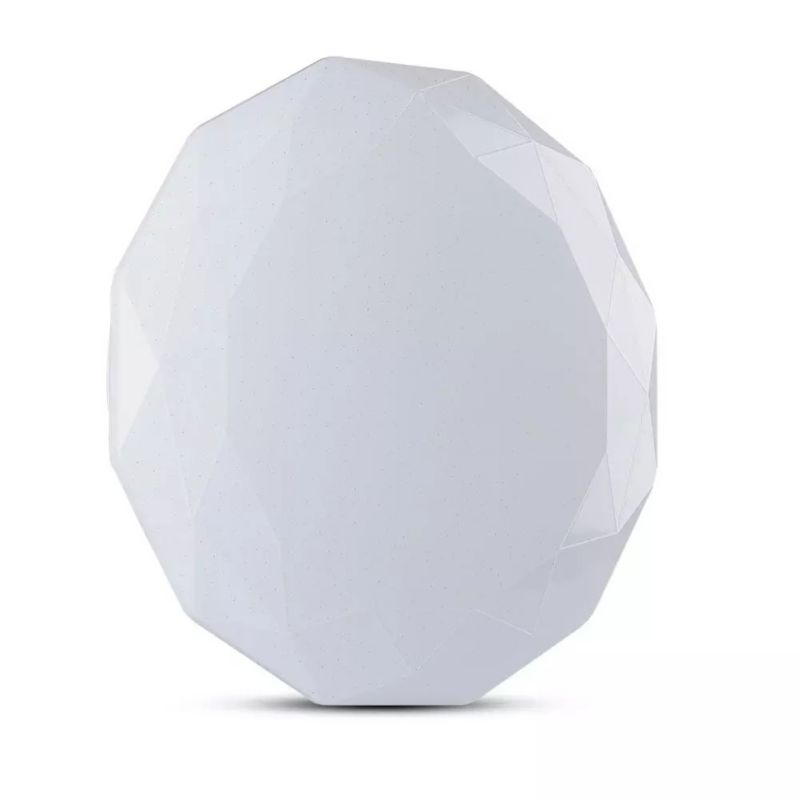 Plafon sufitowy lampa V-TAC biały LED 40W 2700K-6400K 4000lm IP20 wym: 7,5 x 38 x 38,5 cm tworzywo sztuczne - 1 szt.