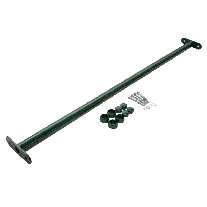 Drążek metalowy 4iQ Group 125cm zielony na plac zabaw 1szt.