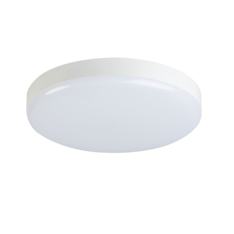 Plafon sufitowy nowoczesny Kanlux Iper biały LED 35W 4000K 4200lm czujnik IP65 wym: 5,5 x 35 x 35 cm tworzywo sztuczne - 1 szt.
