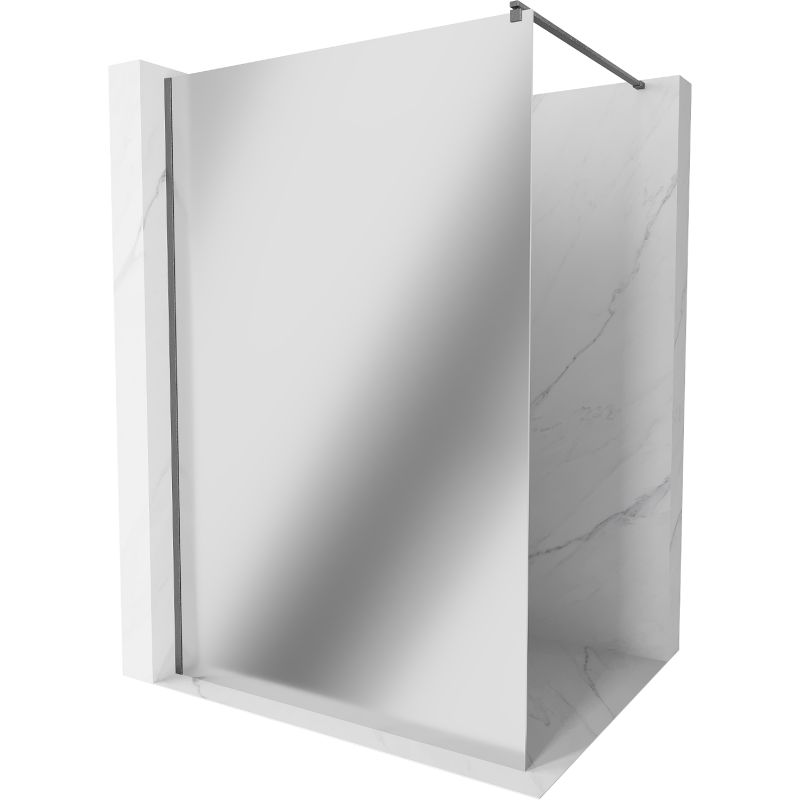 Ścianka prysznicowa Mexen Kioto lustro gun gray 80 x 200 cm 800-080-101-66-50 1 szt.