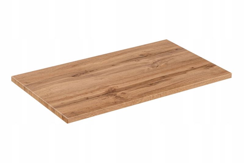 Blat łazienkowy Furnidea 80 cm dąb Wotan MDF 1 szt.