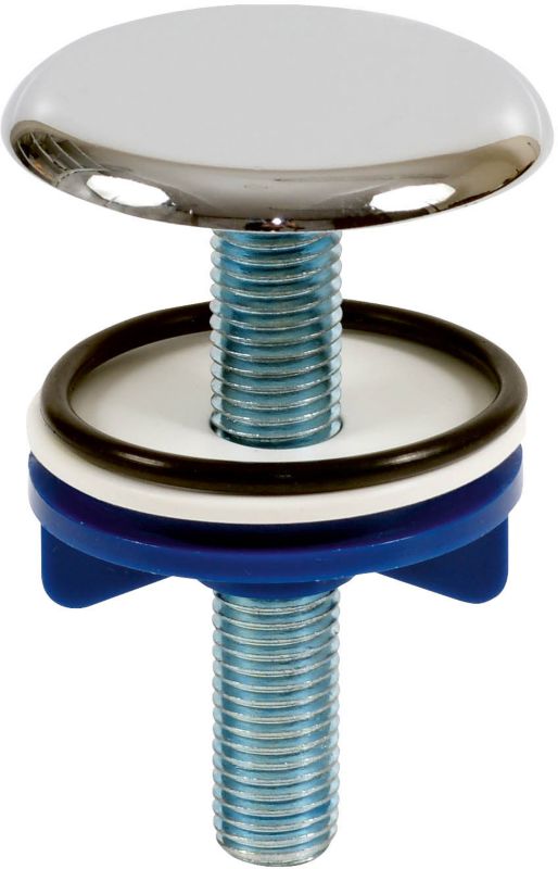 Korek zaślepiający do umywalki Tycner chrom