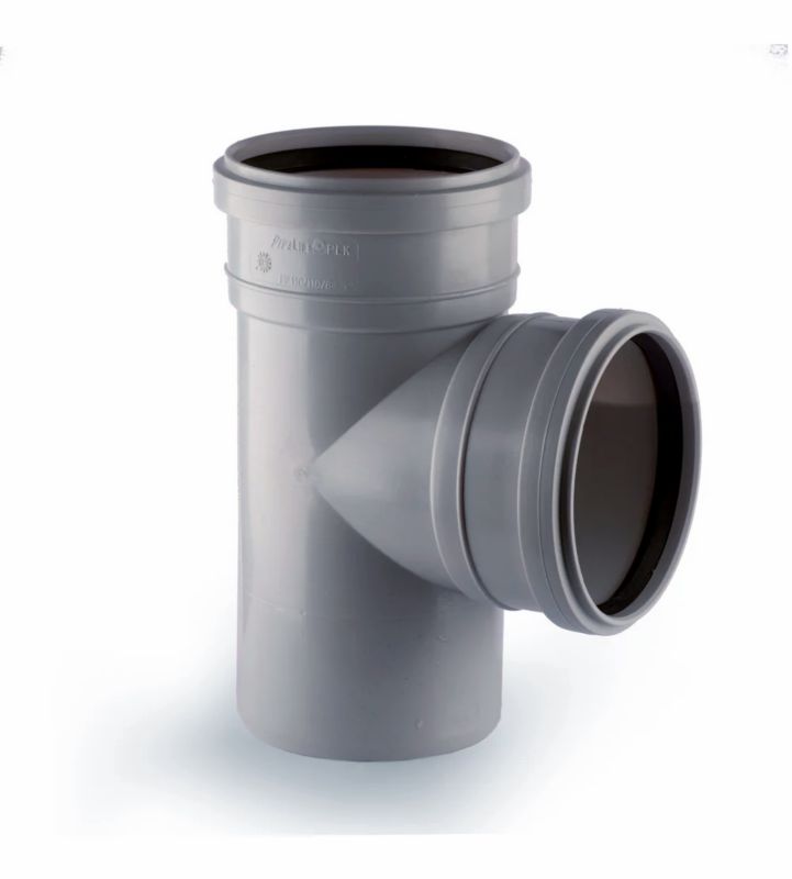 Trójnik do kanalizacji wewnętrznej PP Pipelife 88° 75 / 75 mm