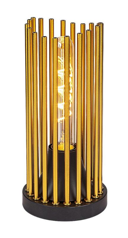 Lampa stołowa Rabalux Roxas miedź-czarny matowy 1 x E27 x 40W IP20 wym: 26 x 12 x 12 cm metal - 1 szt.