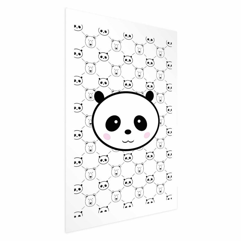 Plakat Artgeist Pandy i niedźwiedzie 60x90 cm bez ramy 1 szt
