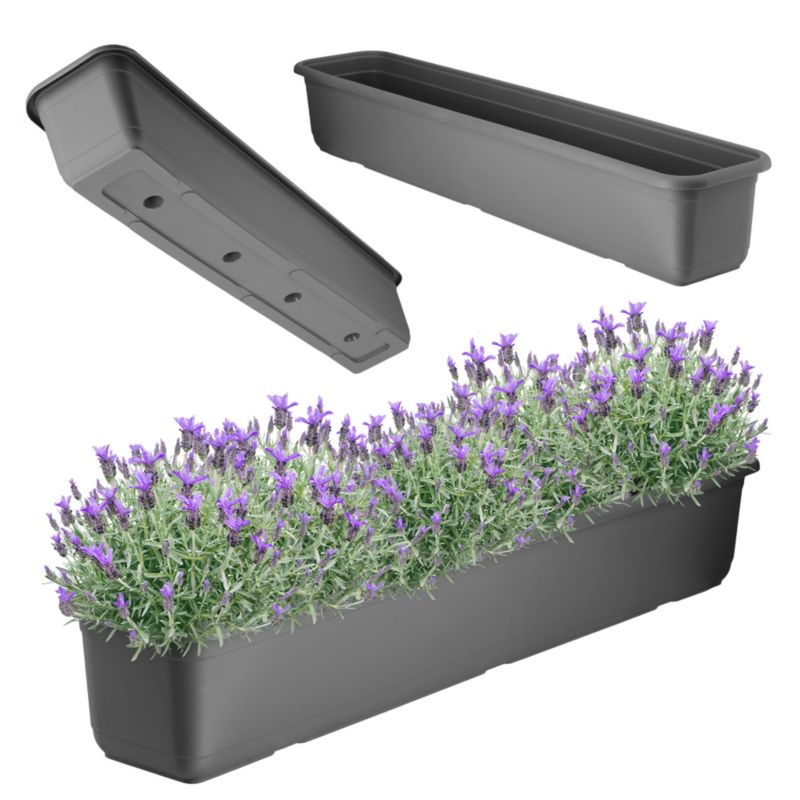 Skrzynka Balkonowa KADAX 80cm Doniczka Na Kwiaty 1 szt.